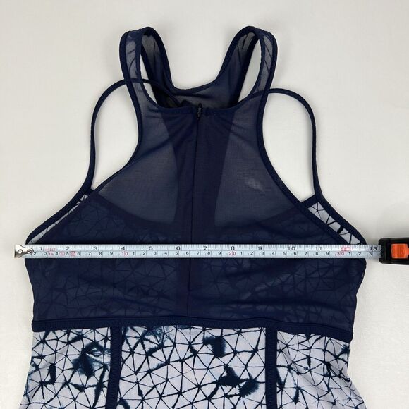 LULULEMON Pedal Pace Tank Shirt Star Crushed Silver Fox Deep Navy Athletic Top 4 - Picture 7 of 10